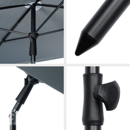 Aia päikesevari hall reguleeritav 125x200 cm | FreshDesign.ee