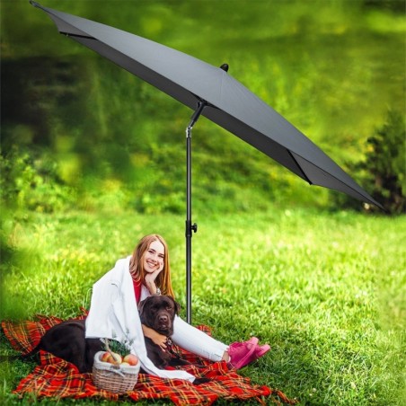 Aia päikesevari hall reguleeritav 125x200 cm | FreshDesign.ee