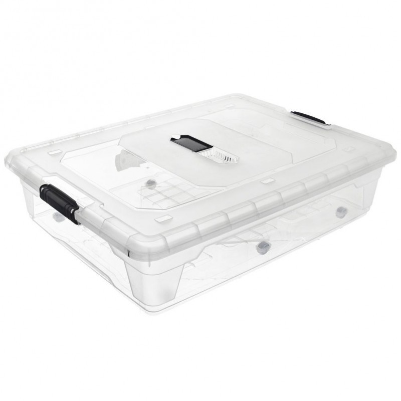 Voodialune konteiner ratastel madal XXL 50 l | FreshDesign.ee