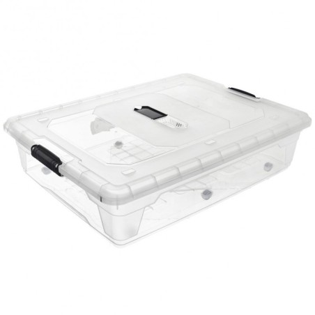 Voodialune konteiner ratastel madal XXL 50 l | FreshDesign.ee