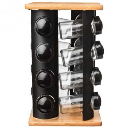 Maitseaineriiul anumatega, pöörlev, MUST, 16 tk.