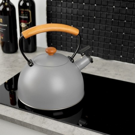 Veekeetja vilega, teras, hall, PUIT, 2,9 l | FreshDesign.ee