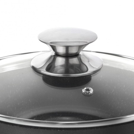 Klaaskaanega graniidist pott GRANDE 20 cm, 2,3 l | FreshDesign.ee