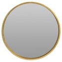Puidust seinapeegel kuldne ümmargune 50 cm | FreshDesign.ee
