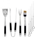 Terasest grillitarvikute komplekt 9-osalis... | FreshDesign.ee