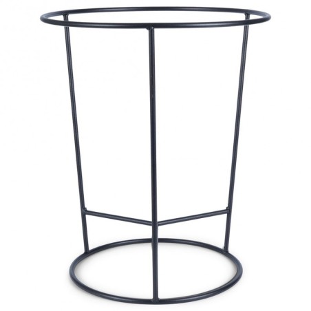 Metallist lillepotialus, must, kahepoolne,... | FreshDesign.ee