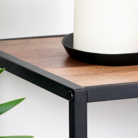 Must metallist riiul 70x30,5x85 cm | FreshDesign.ee