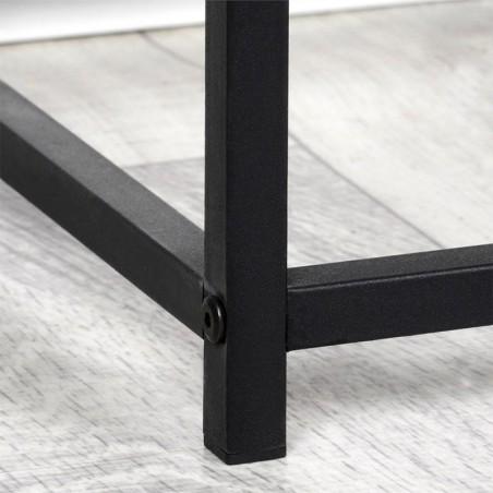 Must metallist riiul 70x30,5x85 cm | FreshDesign.ee