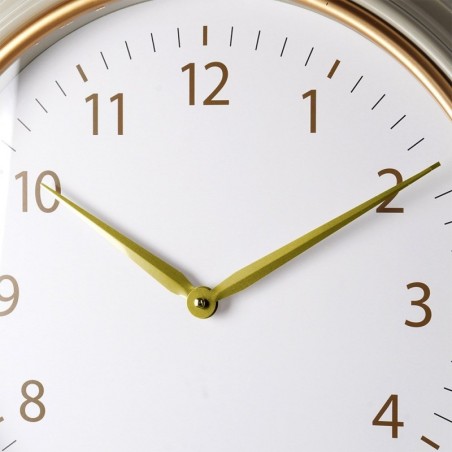 Valge/kuld seinakell 50 cm | FreshDesign.ee