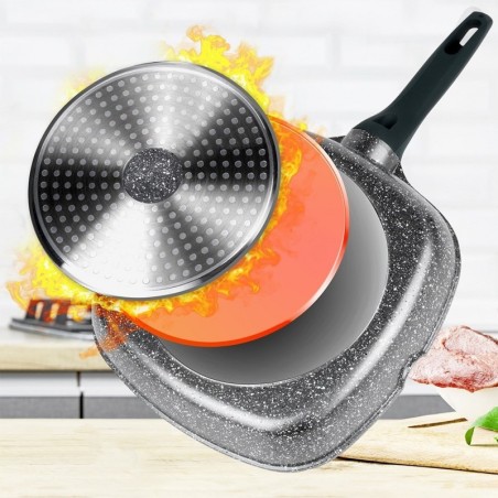 OLEA 28 cm kandiline graniidist grillpann | FreshDesign.ee