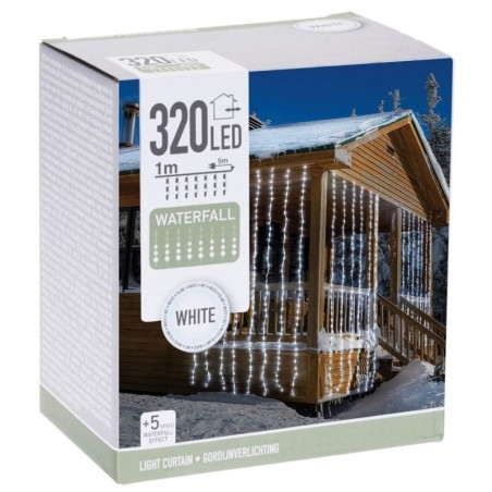 Välisvalgusti kardin 320 LED 1 m | FreshDesign.ee