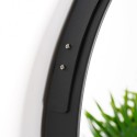 Seinapeegel must ümmargune 52 cm | FreshDesign.ee