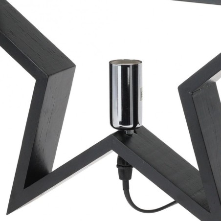 Puidust laualamp must täht 34,5 cm | FreshDesign.ee