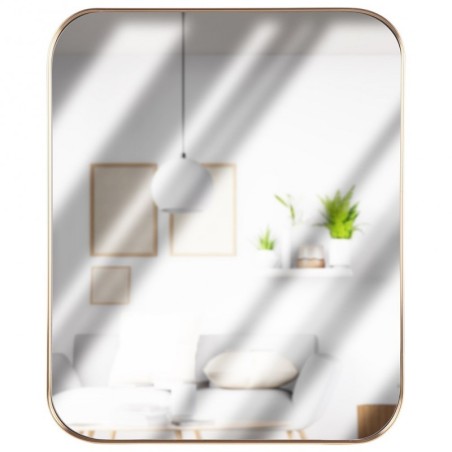 Kuldne seinapeegel 55x45 cm | FreshDesign.ee