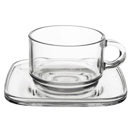 Klaastass alustassiga 250 ml 6 tk. | FreshDesign.ee