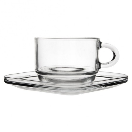 Klaastass alustassiga 250 ml 6 tk. | FreshDesign.ee