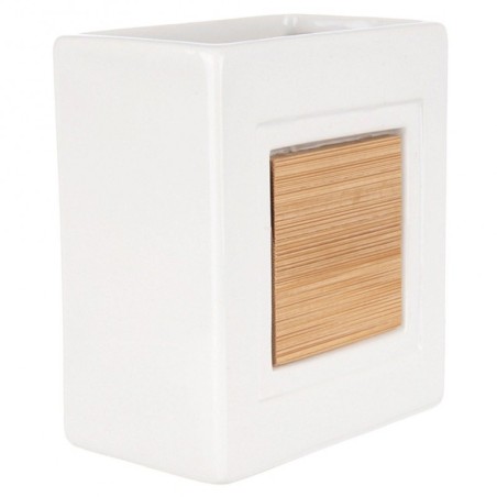 Valge puidust dolomiidist vannitoakruus | FreshDesign.ee