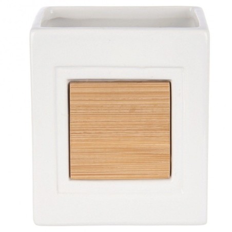 Valge puidust dolomiidist vannitoakruus | FreshDesign.ee