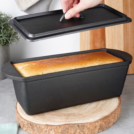 Kaanega leivapann, malm, VALULINE, 35 cm, 3 l | FreshDesign.ee