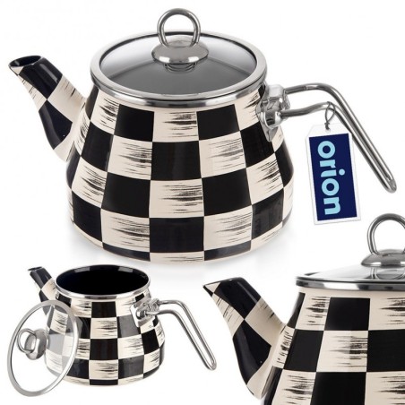 Emaileeritud veekeetja CHECKERBOARD 2 l | FreshDesign.ee