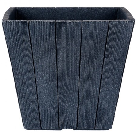 Plastikust aiapott must kandiline 38,5x34,5 cm | FreshDesign.ee