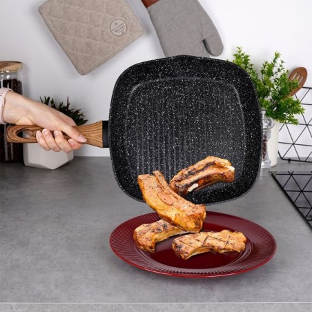 NATURE kandiline graniidist grillpann 28x28 cm | FreshDesign.ee