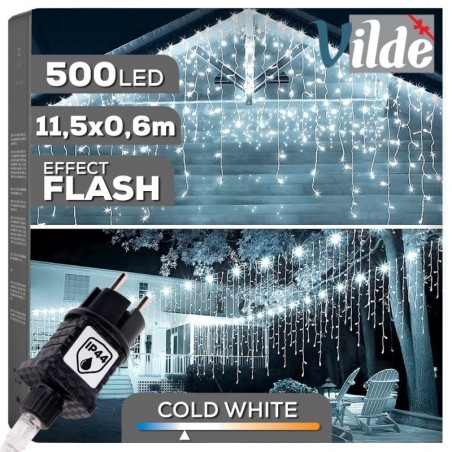 Välisvalgusti kardin 500 LED 11,5 m