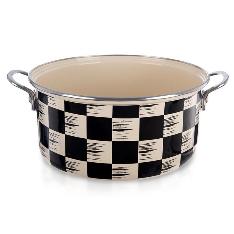 Emailitud pott RUUDULINE 26 cm, 5 l | FreshDesign.ee