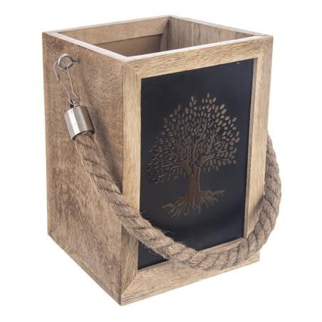 Puidust küünlalatern MANGO 20 cm | FreshDesign.ee