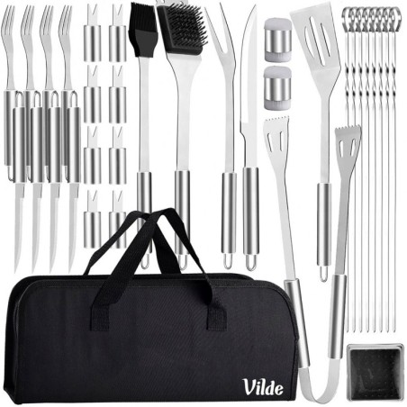 Terasest grilltarvete komplekt ümbrisega, 33 tk. | FreshDesign.ee