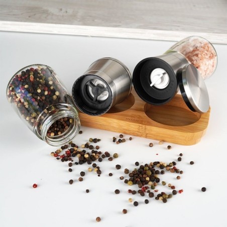 Pipra- ja soolaveski alusel 14,5 cm 3 osa | FreshDesign.ee