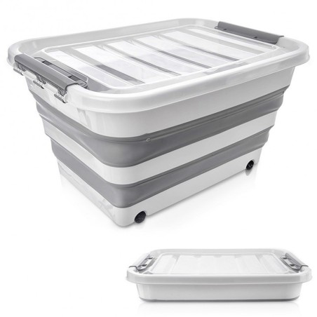 30 l kokkupandav hoiukonteiner ratastel | FreshDesign.ee