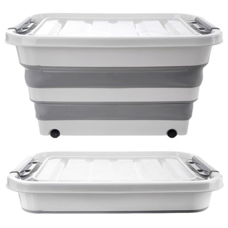 30 l kokkupandav hoiukonteiner ratastel | FreshDesign.ee