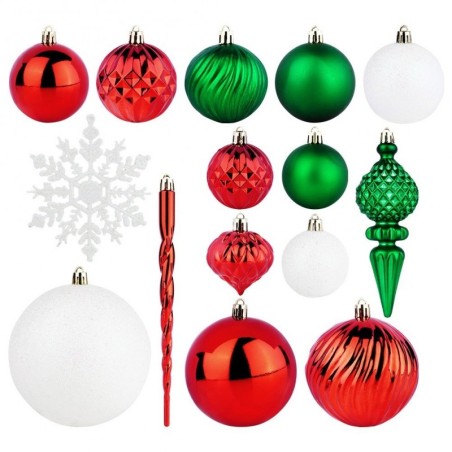 Purunemiskindlad jõulukaunistused punane r... | FreshDesign.ee