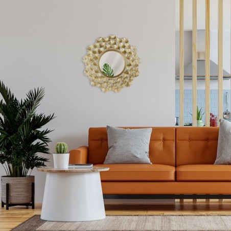 Kuldne seinapeegel 52 cm | FreshDesign.ee