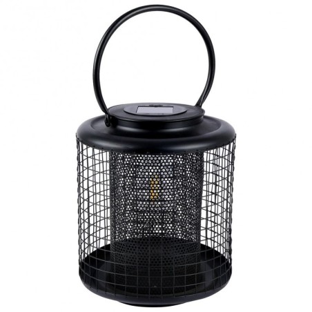 Päikeseenergia aialatern LED metallist mus... | FreshDesign.ee