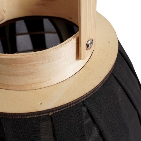 Puidust küünlalatern must 34 cm | FreshDesign.ee