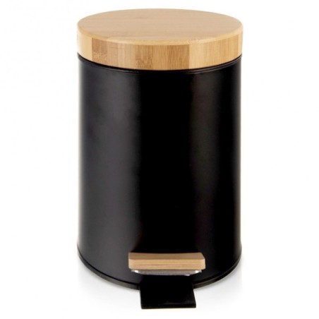 Metallist prügikast pedaaliga must MUST 3 l | FreshDesign.ee