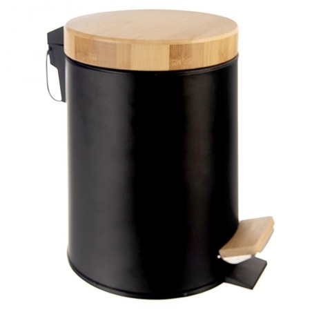 Metallist prügikast pedaaliga must MUST 3 l | FreshDesign.ee