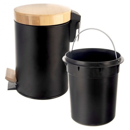 Metallist prügikast pedaaliga must MUST 3 l | FreshDesign.ee