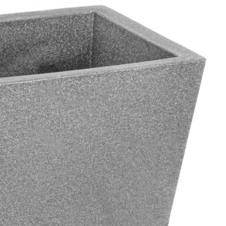 Plastikust lillepott, hall, kandiline, 27x... | FreshDesign.ee