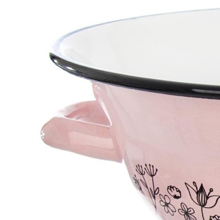 Köögikauss, emailitud, roosa, LOUKA, 26 cm, 2,5 l