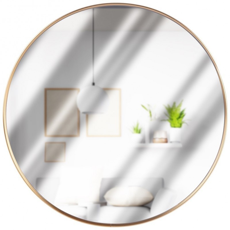 Seinapeegel kuldne ümmargune 40 cm | FreshDesign.ee