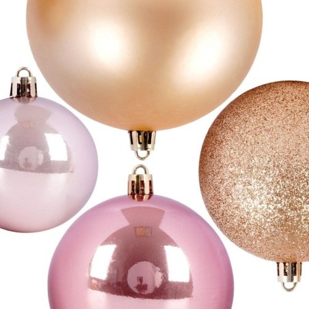 Jõulupuu ehted, roosad, purunemiskindlad, ... | FreshDesign.ee