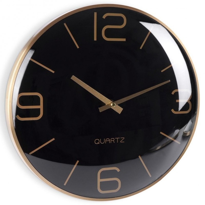 Seinakell kuldne must 30 cm | FreshDesign.ee