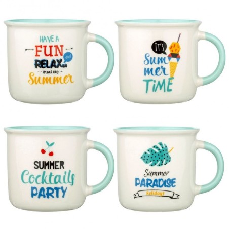 Portselanist tassid 380 ml 4 tk. | FreshDesign.ee