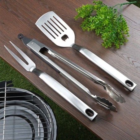 3 terasest grilli tarvikute komplekt