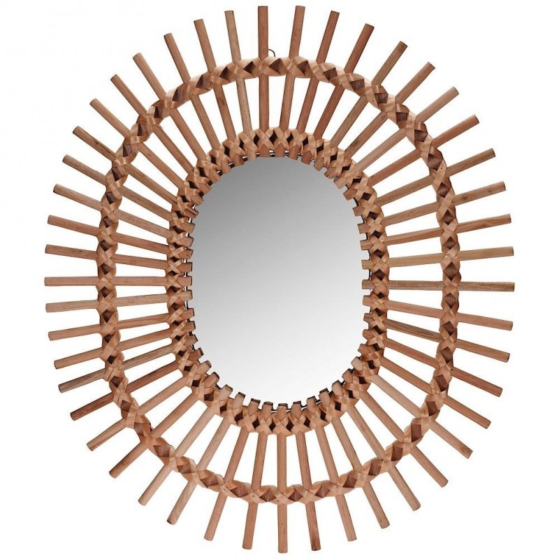 Puidust seinapeegel 57x49 cm | FreshDesign.ee