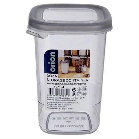 Mahuti lahtiste toodete jaoks kaanega, 450 ml | FreshDesign.ee