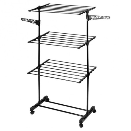 Must metallist vertikaalne pesukuivatusres... | FreshDesign.ee